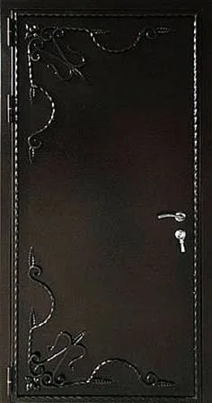 Входная дверь Topol-6 (Нитроэмаль) - внутренняя сторона