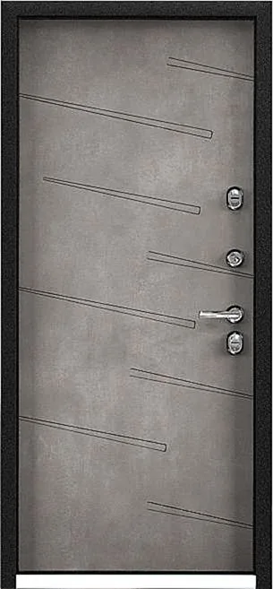 Входная дверь Zentaur-13 (Порошковое напыление / МДФ ПВХ) - внутренняя сторона